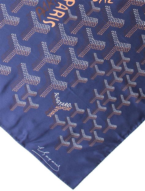 goyard handkerchief|goyard scarf for women.